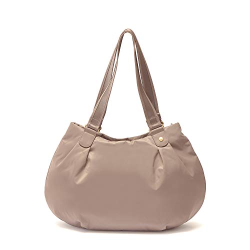 Pacsafe Citysafe CX Hobo, Anti-Diebstahl Shopper, Umhängetasche mit Diebtstahlschutz für Damen, 13 Liter, Zart Rosa/Blush Tan von Pacsafe