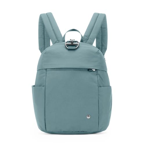 Pacsafe Citysafe Damen Rucksack mit Diebstahlschutz, 8 l, klein, Frische Minze, Einheitsgröße, Citysafe Rucksack mit Diebstahlschutz, 8 l, klein von Pacsafe