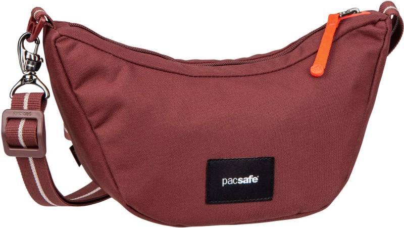 Pacsafe GO Lunar  in Dunkelrot (2.5 Liter), Umhängetasche von Pacsafe