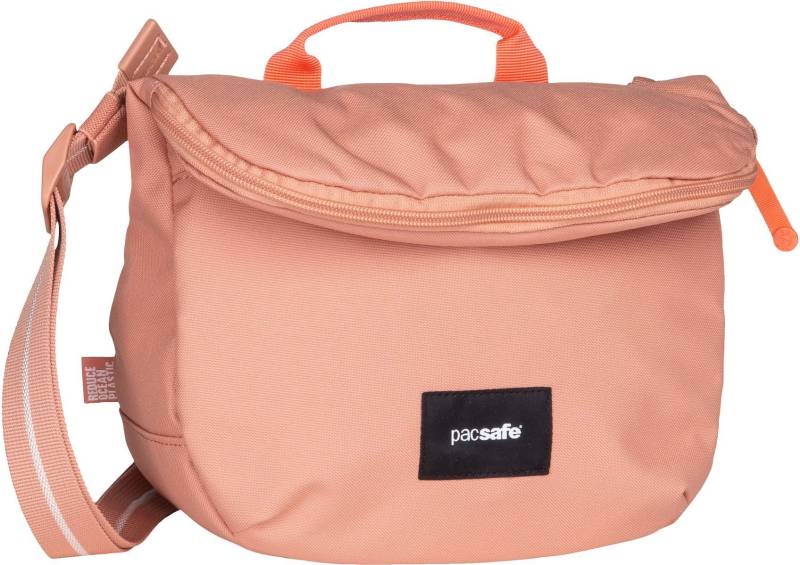 Pacsafe GO Saddle 35140  in Rosé (4.2 Liter), Umhängetasche von Pacsafe