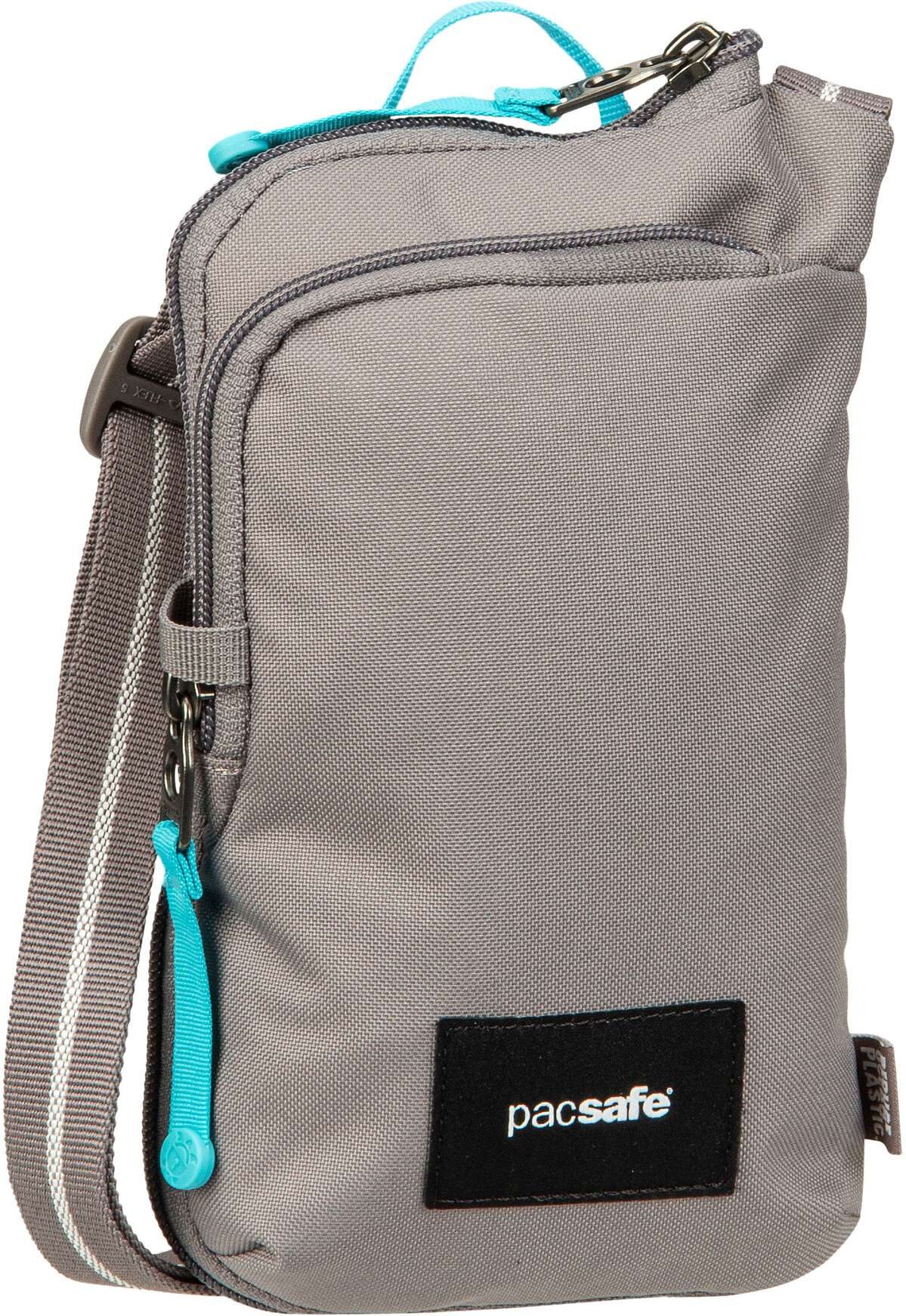 Pacsafe GO Tech  in Grau (0.2 Liter), Umhängetasche von Pacsafe