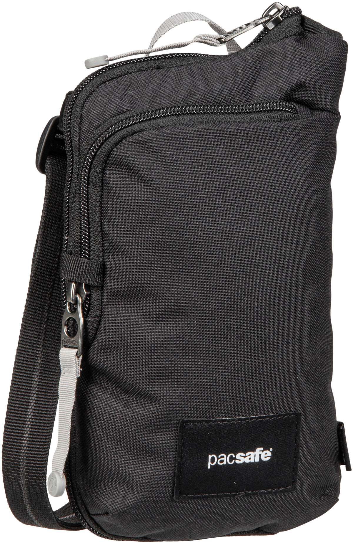 Pacsafe GO Tech  in Schwarz (0.2 Liter), Umhängetasche von Pacsafe