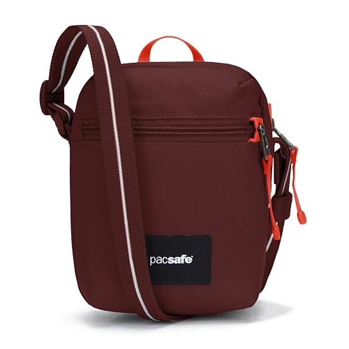 Pacsafe Go Micro Crossbody Bag Garnet Red von Pacsafe