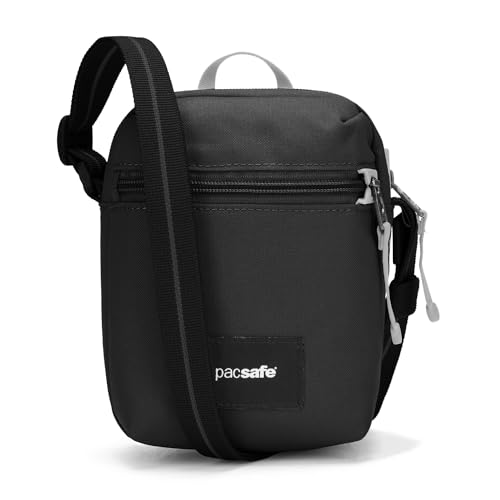 Pacsafe Go Micro Crossbody Bag Jet Black von Pacsafe