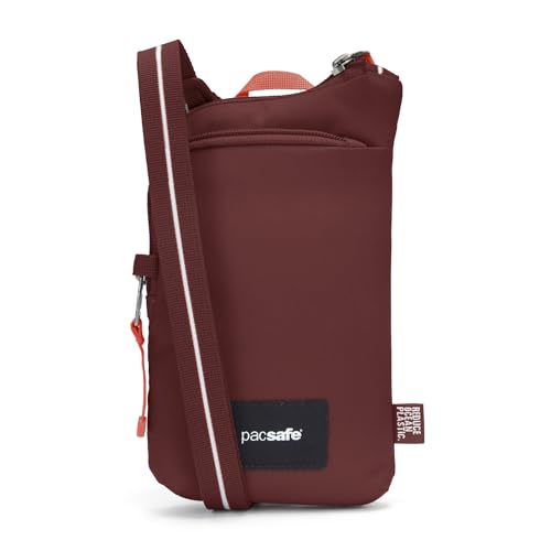 Pacsafe Go Saddle Crossbody Bag Garnet Red von Pacsafe