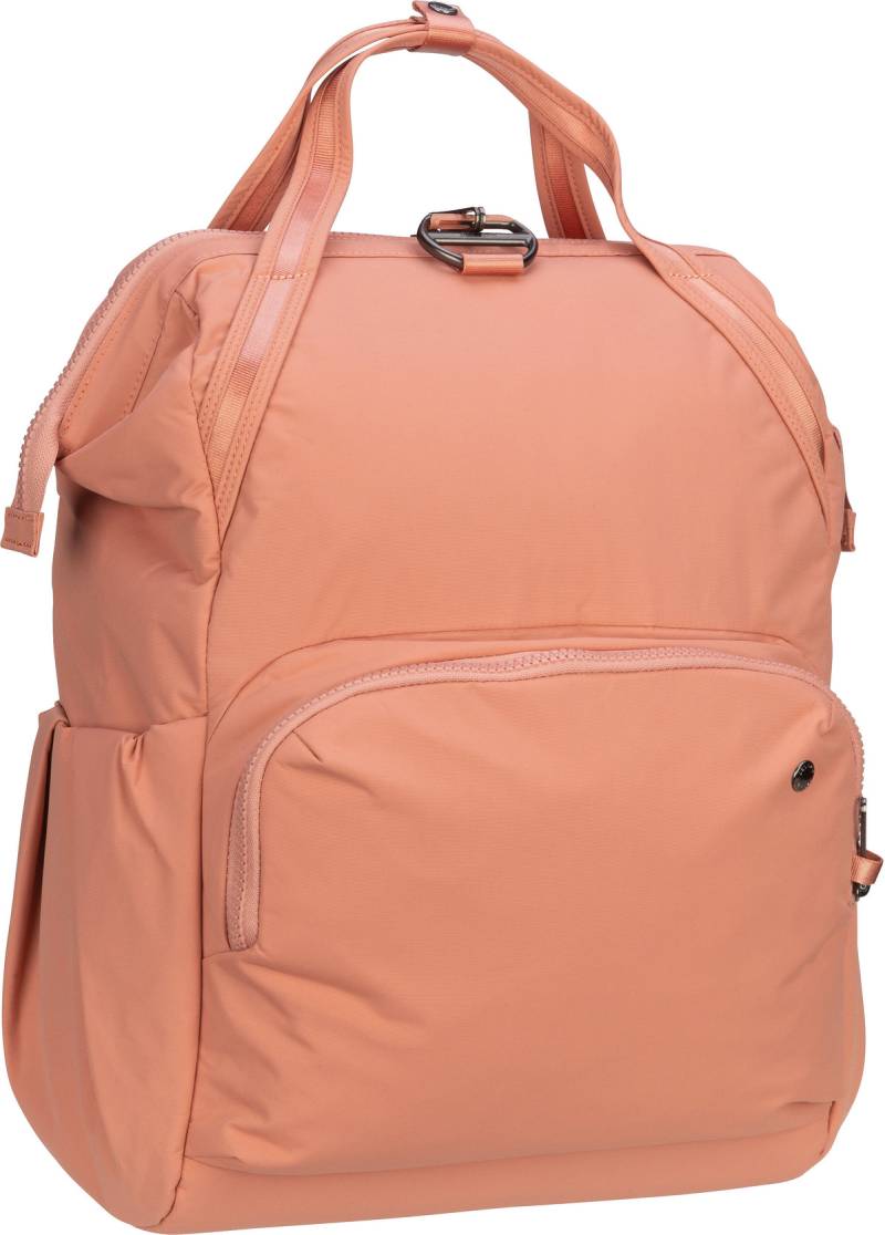 Pacsafe CX Backpack  in Rosé (17 Liter), Laptoprucksack von Pacsafe