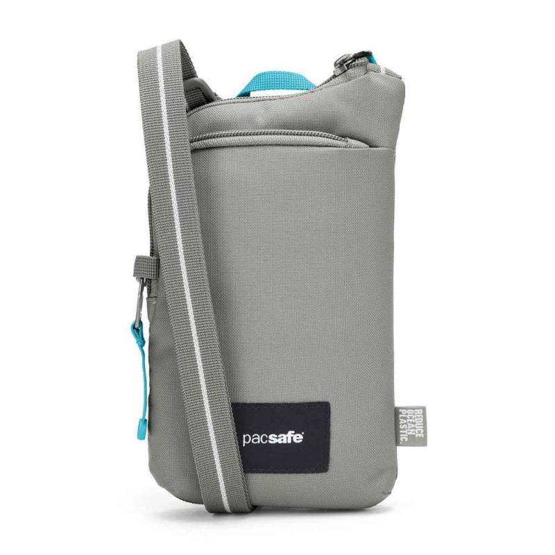 Pacsafe - Pacsafe GO Tech Stone Anti-Theft Crossbody grau von Pacsafe
