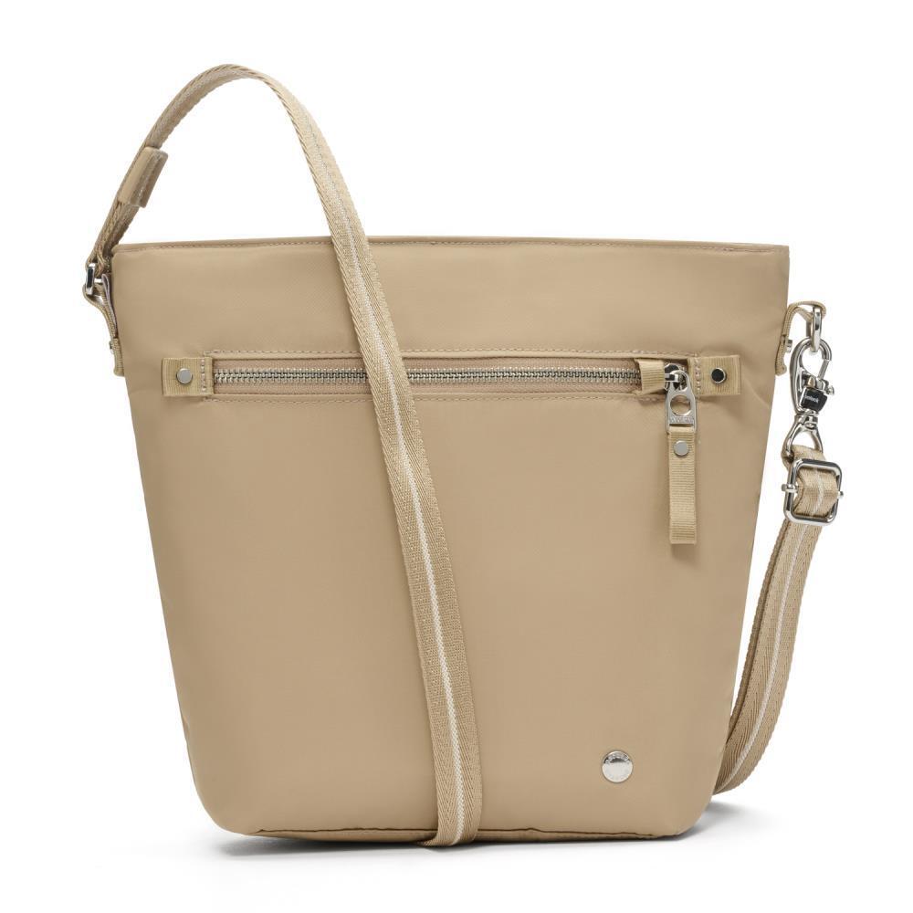 Pacsafe - Pacsafe W Taupe Anti-Theft Crossbody beige von Pacsafe