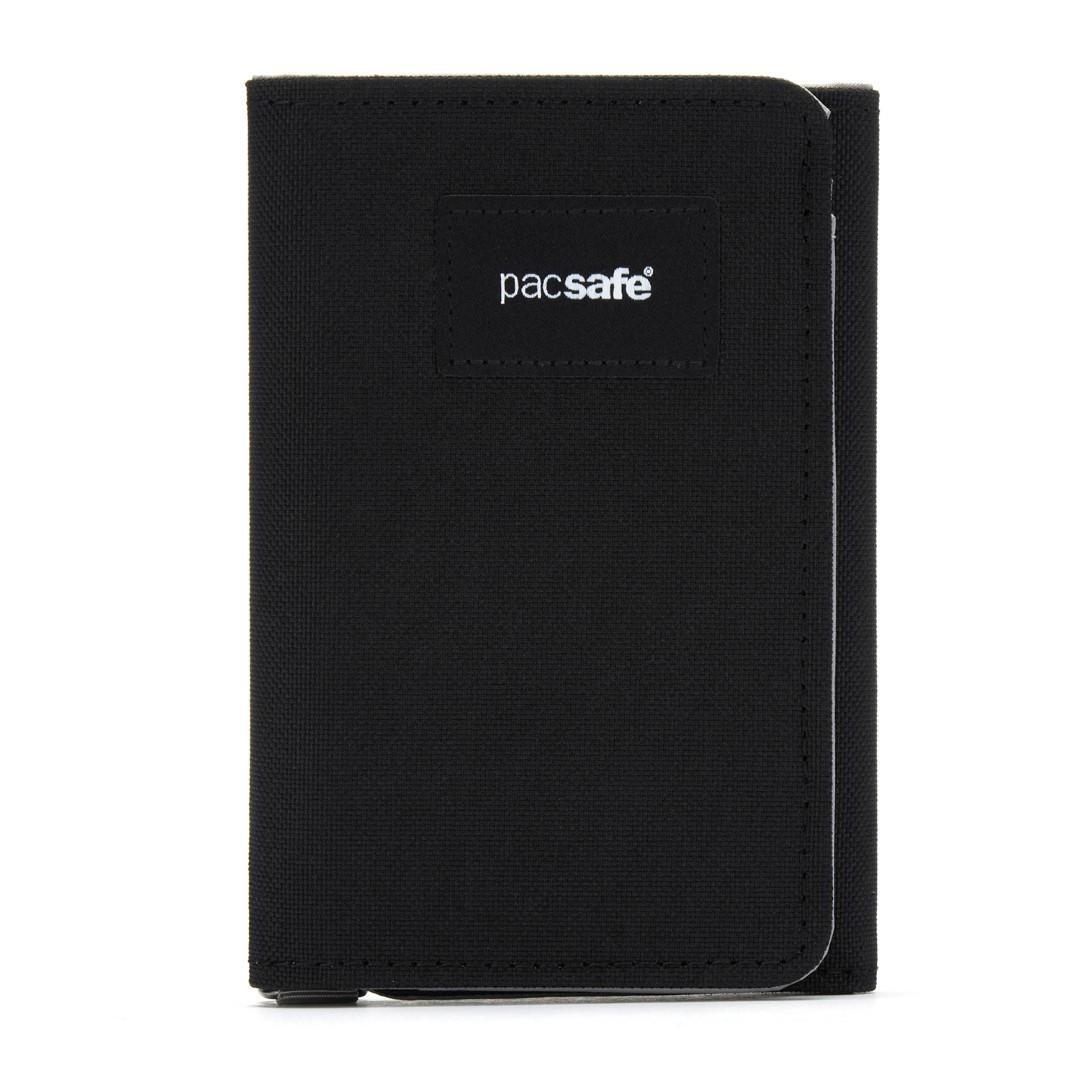Pacsafe - Pacsafe Wallets & Accessoiries Börse Rfidsafe Trifold Wallet Jet Black Schwarz von Pacsafe