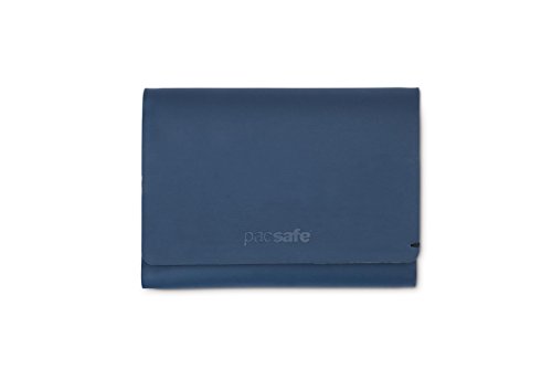 Pacsafe RFIDsafe Tec Slim Geldbörse Trifold, navy (blau) - PAC10625_2_Bleu Marin/606 von Pacsafe