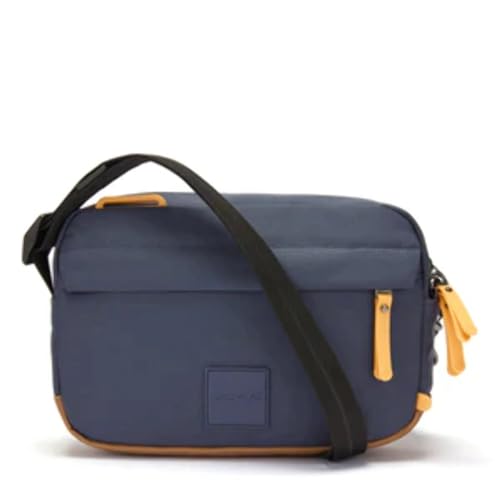 Pacsafe Unisex Go Theft Crossbody Bag, Anti-Diebstahl-Umhängetasche, Blau (Coastal Blue), 2.5 Liter, 35105651 von Pacsafe