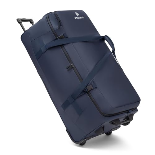 Pactastic große XL Trolley-Reisetasche mit Rollen | 135 Liter - 88 cm | für Männer & Frauen aus veganem Tech-Material von Pactastic