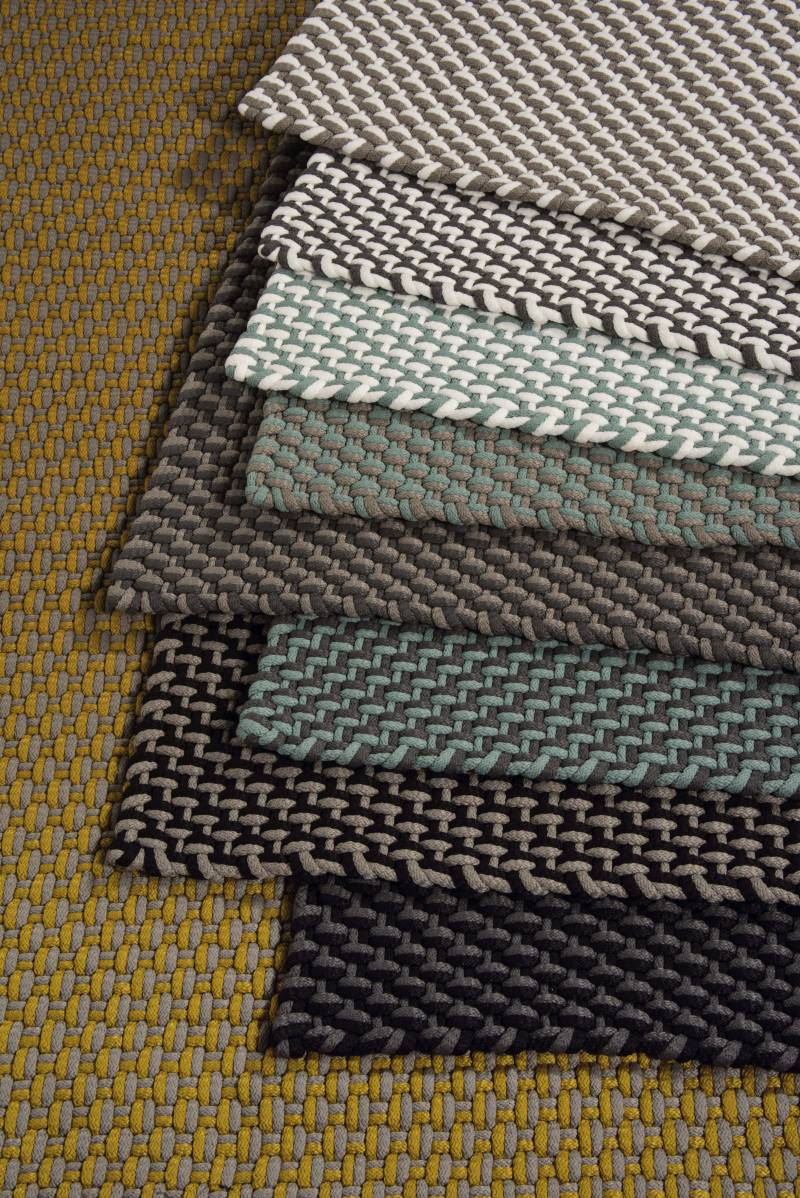 PAD Fußmatte "POOL, Schmutzfangmatte" rechteckig 15 mm Höhe handgewebt, In- und Outdoor geeignet, auch als Läufer erhältlich von Pad