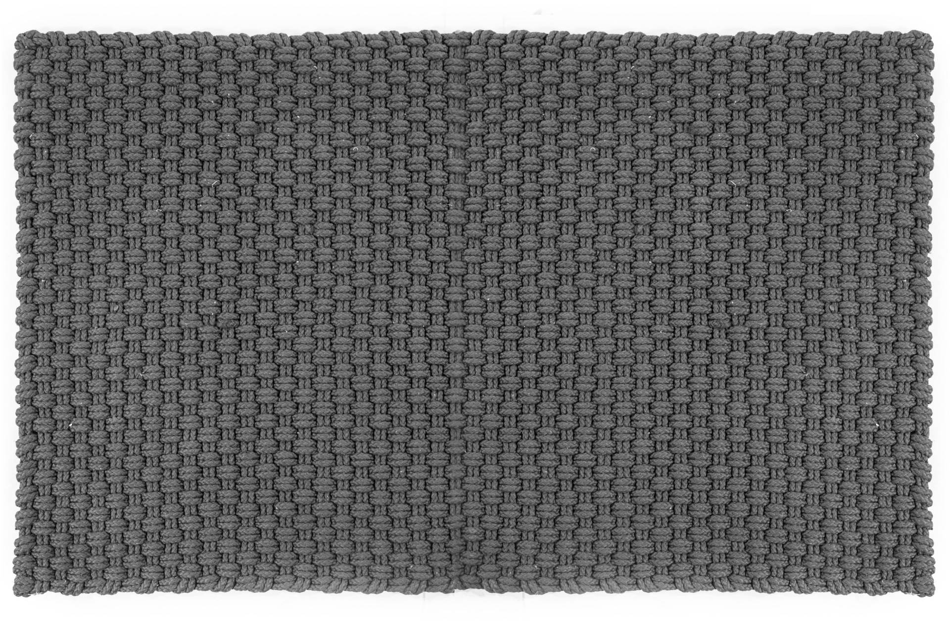 PAD Fußmatte "UNI, Schmutzfangmatte" rechteckig 15 mm Höhe handgewebt, Uni Farben, In- und Outdoor geeignet, auch als Läufer von Pad