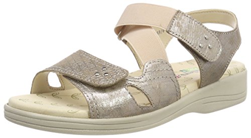 Padders Plus Cruise, Damen Slingback Sandalen, Mehrfarben (Metallic Reptile), 38 EU (5 UK) von Padders