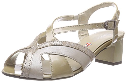 Padders Damen Charm Slingback Pumps, Beige Stone PRL, 40 EU von Padders