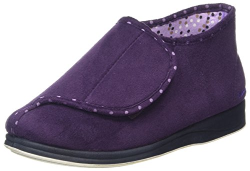 Padders Damen Cherish Hohe Hausschuhe, Violett (Lilac/Purple) von Padders