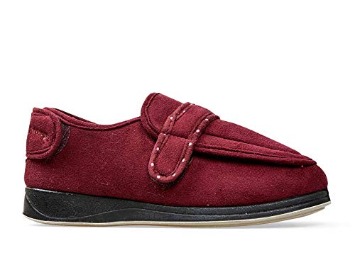 Padders Damen Enfold Velcro Schuhe, Rot (Burgundy Textile), 37 EU von Padders