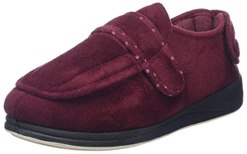 Padders Damen Enfold Velcro Schuhe, Rot (Burgundy Textile), 41 EU von Padders