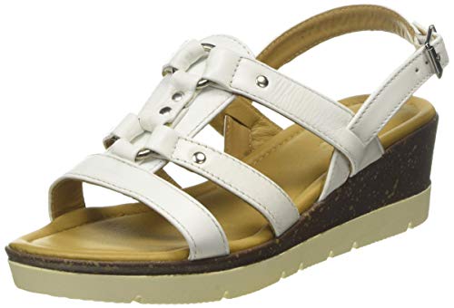 Padders Damen Heather Sandalen, Weiß (White 14), 37 EU Weit von Padders