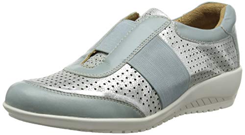 Padders Damen Highway Slipper, Blau (Blue Combi 52), 40 EU Weit von Padders