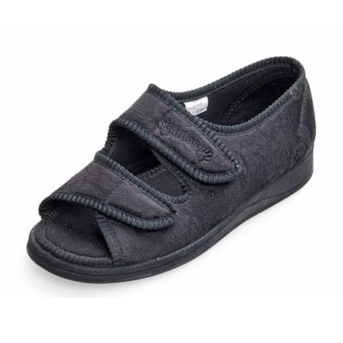 Padders Damen Lydia Schlupfschuhe, Schwarz, 39 EU (6 UK) von Padders