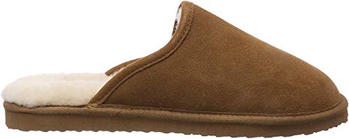 Padders Herren Nevis Hausschuhe mit offenem Rücken, Beige Kamel 22, 40 EU von Padders