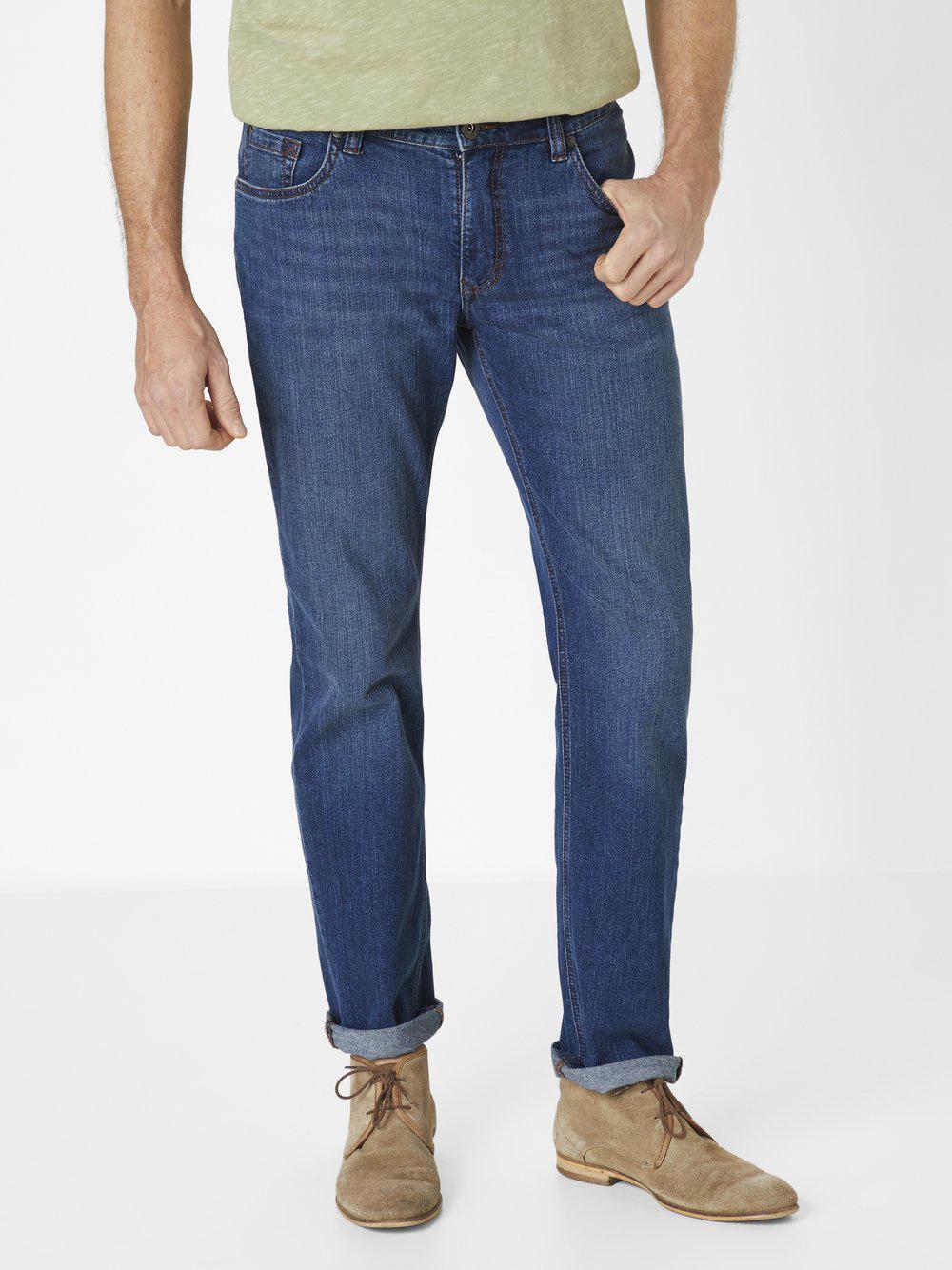 Paddock`s 5-Pocket Jeans Herren Baumwolle, blau von Paddock's