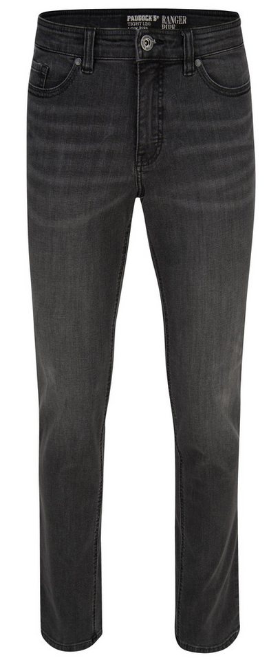 Paddock's 5-Pocket-Jeans PADDOCKS RANGER PIPE dark grey 80120 4982.4211 von Paddock's