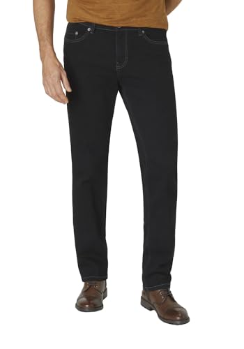 Paddock`s Herren Jeans Ranger Pipe - Slim Fit - Schwarz - Black/Black W30-W50, Größe:33W / 30L, Farbe:Black/Black 6001 von Paddock's