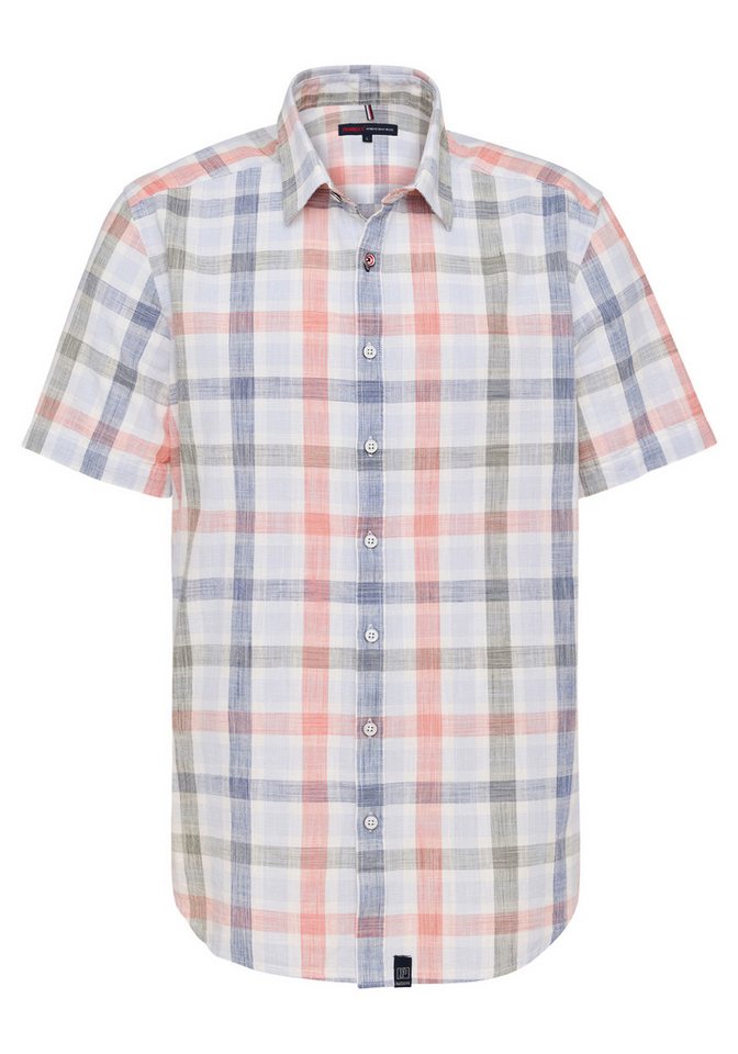 Paddock's Kurzarmhemd Kurzärmliges Freizeithemd aus reiner Baumwolle von Paddock's