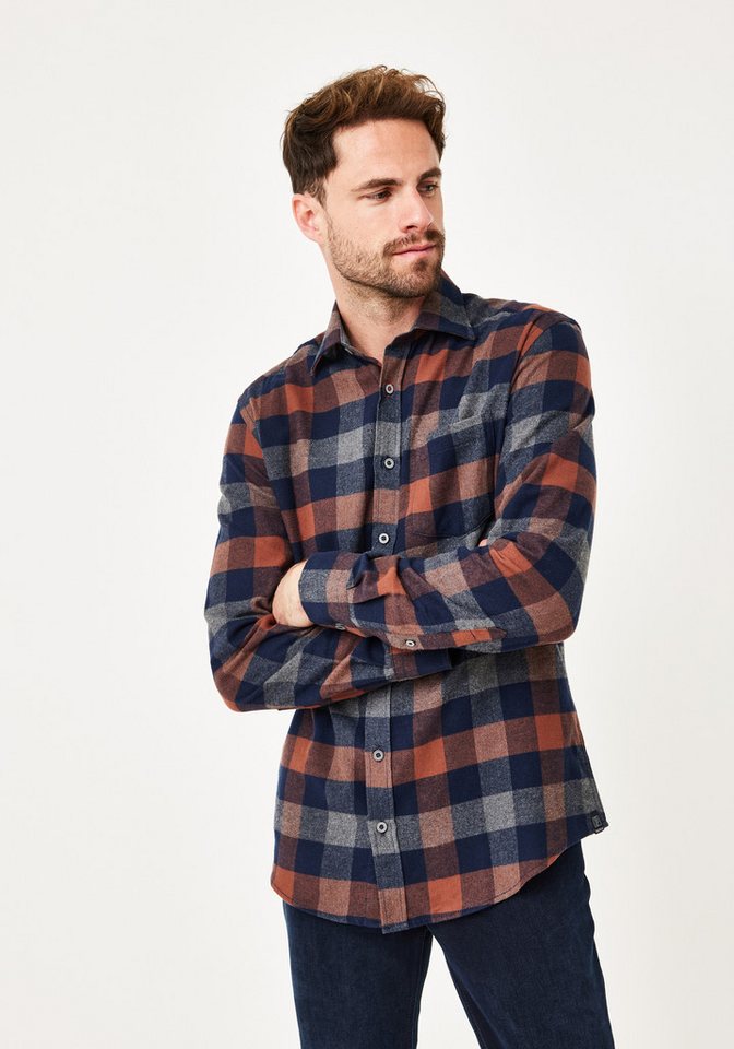 Paddock's Langarmhemd Kariertes Regular Fit Langarmhemd Paddock's Langarmhemd Kariertes Regular Fit Langarmhemd von Paddock's