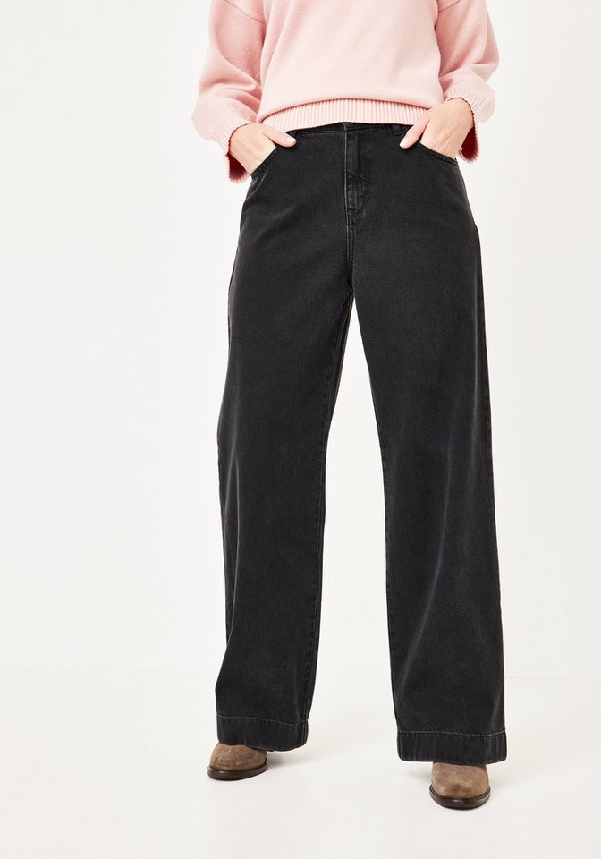 Paddock's Relax-fit-Jeans MARLENE Dunkelgraue Relaxed Fit Damenjeans von Paddock's