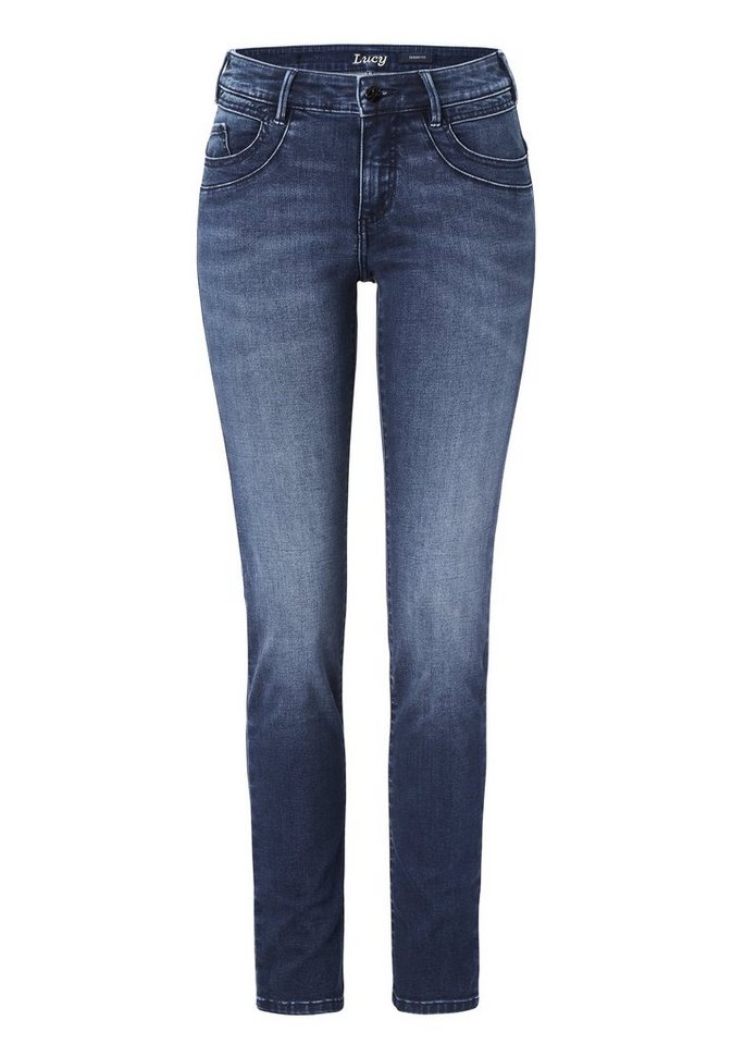 Paddock's Skinny-fit-Jeans LUCY Shape Denim Röhrenjeans mit Stretch von Paddock's