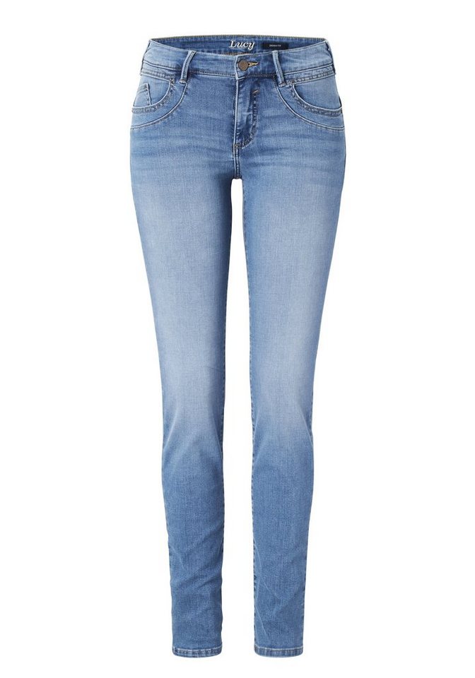 Paddock's Skinny-fit-Jeans LUCY Skinny-Fit Jeans mit Super-Stretch von Paddock's