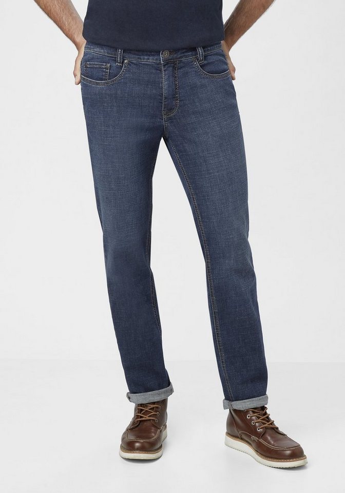 Paddock's Slim-fit-Jeans PIPE Saddle Stitch 5-Pocket Jeans mit Motion & Comfort Elastizität von Paddock's