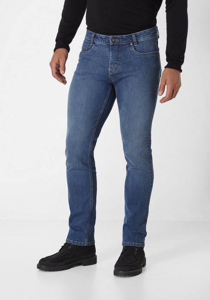 Paddock's Slim-fit-Jeans PIPE Saddle Stitch Slim-Fit Jeans mit Saddle Stitch und Stretchanteil von Paddock's