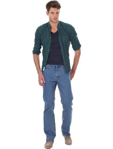 Paddocks Herren Jeans Ranger Stretch Stonewash, Größe:W52 L34 von Paddock's