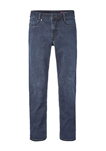 Paddocks Herren 5-Pocket Slim-Fit Jeans, Pipe (801996329000), Farbe:Blue Black Stone use (5741), Größe:W42, Länge:L32 von Paddock's