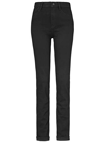 Paddocks`s Damen Jeans Pat - Slim Fit - Schwarz - Black, Größe:W 38 L 30, Farbauswahl:Black/Black (6001) von Paddock's