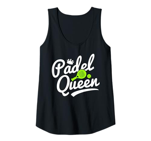 Damen Padel Queen lustiges Padelball Spieler Tank Top Damen Padel Queen lustiges Padelball Spieler Tank Top von Padelball Outfit & lustige Padelball Sprüche