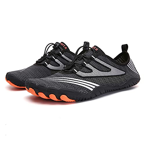 Padgene Unisex Badeschuhe Wasserschuhe Damen Herren Schnell Trocken Breathable Schwimmschuhe Barfuß Socken Aquaschuhe Surfschuhe Tauchschuhe Surfschuhe Outdoor Sport Schuhe von Padgene