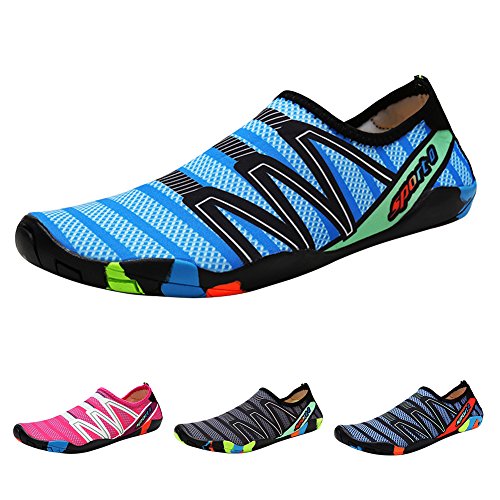 Padgene Unisex Badeschuhe Wasserschuhe Damen Herren Schnell Trocken Breathable Schwimmschuhe Barfuß Socken Aquaschuhe Surfschuhe Tauchschuhe Surfschuhe Outdoor Sport Schuhe von Padgene