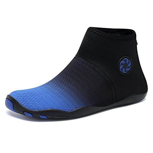 Padgene Wasserschuhe für Männer und Frauen Schnelltrocknende Wasserschuhe Unisex zum Schwimmen, Yoga, Strand, Laufen, Schnorcheln, Surfen, Tauchen, B060-Blau, 36 EU von Padgene