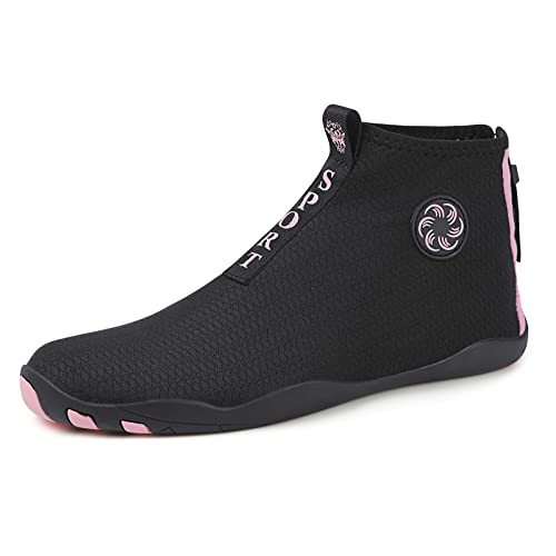 Padgene Wasserschuhe für Männer und Frauen Schnelltrocknende Wasserschuhe Unisex zum Schwimmen, Yoga, Strand, Laufen, Schnorcheln, Surfen, Tauchen, B639-Rosa, 41 EU von Padgene