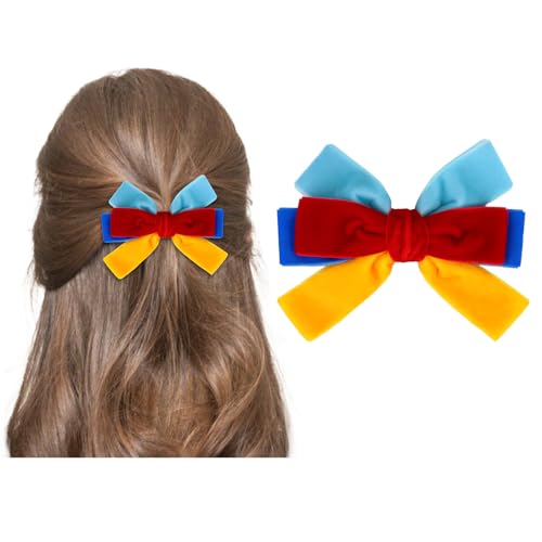 Padorul Elegante Satin-Haarspange mit Schleife für Damen und Mädchen, weiche, seidige Haarspange mit großer Schleife, Krokodil-Haarnadel, modisches Haar-Accessoire Padorul Elegante Satin-Haarspange mit Schleife für Damen und Mädchen, weiche, seidige Haarspange mit großer Schleife, Krokodil-Haarnadel, modisches Haar-Accessoire von Padorul