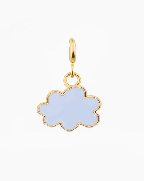 Paeoni Colors Wolken-Anhänger aus 18k Gold Vermeil, 925 Sterling Silber von Paeoni Colors