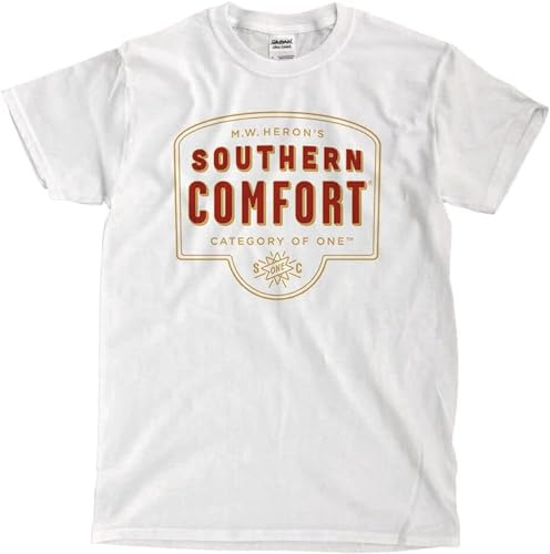 Men's Southern Comfort Logo T-Shirt - Ships Fast White 3XL Men's Southern Comfort Logo T-Shirt - Ships Fast White 3XL von Paery