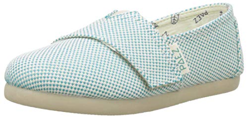 PAEZ Jungen Unisex Kinder Original Classic Mini Panama Espadrilles, Blau (Azul 415), 28 EU von Paez