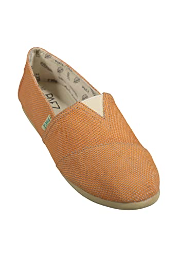 Paez Damen Classic Panama Espadrilles, orange, 37 EU von Paez